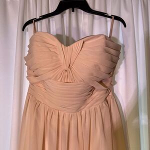 Peach Bridesmaid Dress